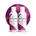 Adore Semi Permanent Hair Color (086 Raspberry Twist) (2 Pack) | Vegan & Cruelty-Free Pink Hair Dye | No Ammonia, No Peroxide, No Alcohol | 4 Fl Oz Beauty & Personal Care Adore