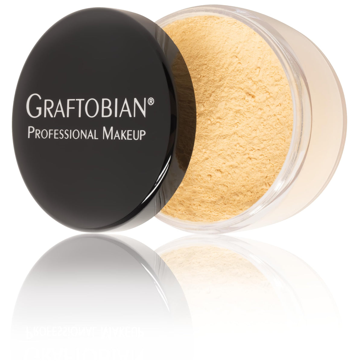 Graftobian HD LuceCashmere Setting Powder (0.7 oz) - No FlashBack, Matte, Silky Smooth Finish (Banana Cream Pie, .7 oz)