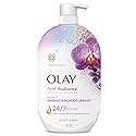 Olay Body Wash for Women, Fresh Radiance, 24/7 Skin-Loving Freshness, Visibly Radiant, Plant Based Cleansers, Vitamin B3 & Antioxidant Blend, For All Beauty & Personal Care Olay
