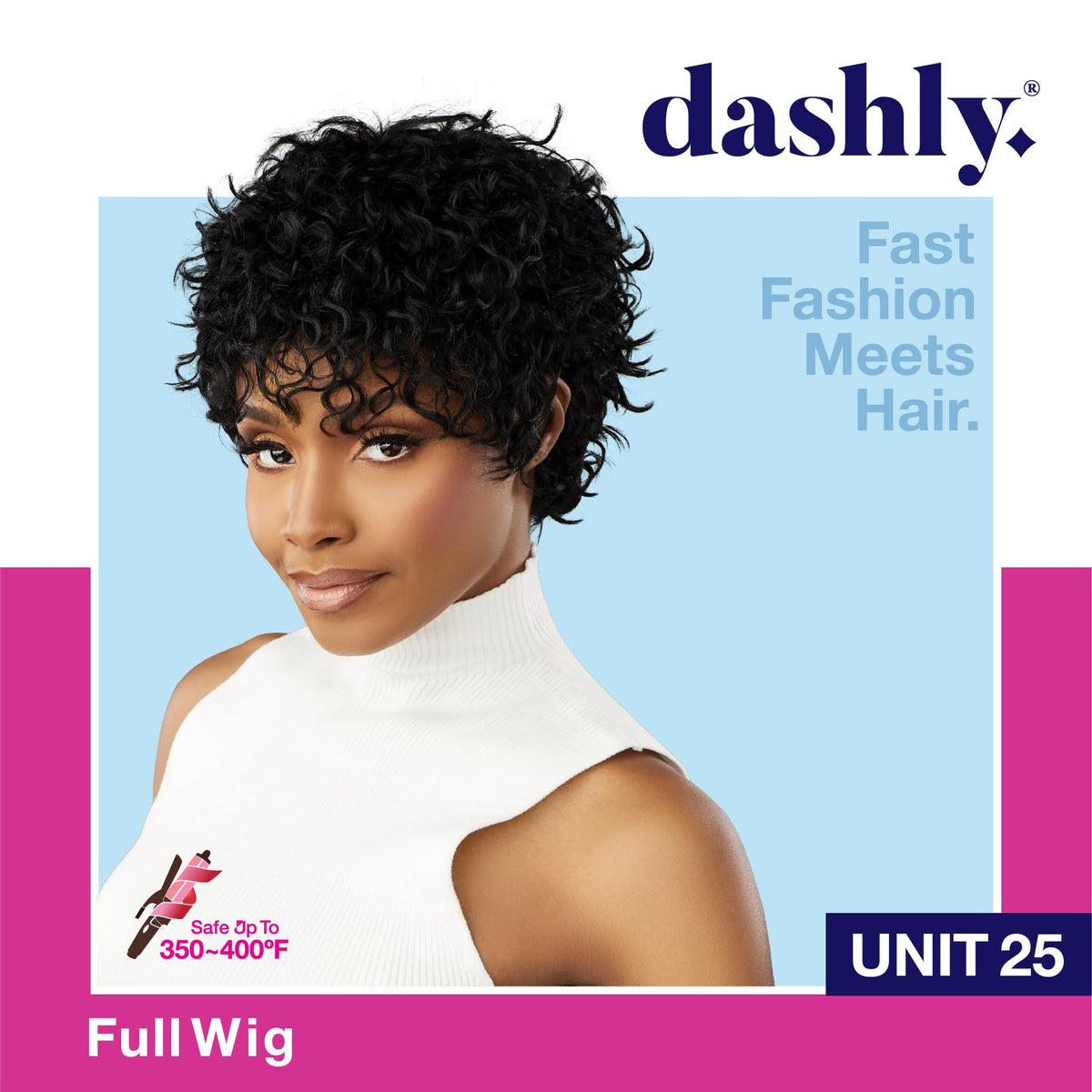 Sensationnel Dashly Wig-Unit 25, BEIGEBLONDE