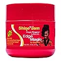 AmPro Shine-n-Jam Magic Fingers Edge Control - Provides Firm Hold with Non-Greasy Shine - Strengthens Hair with Silk Proteins and Softens Beauty & Personal Care AmPro