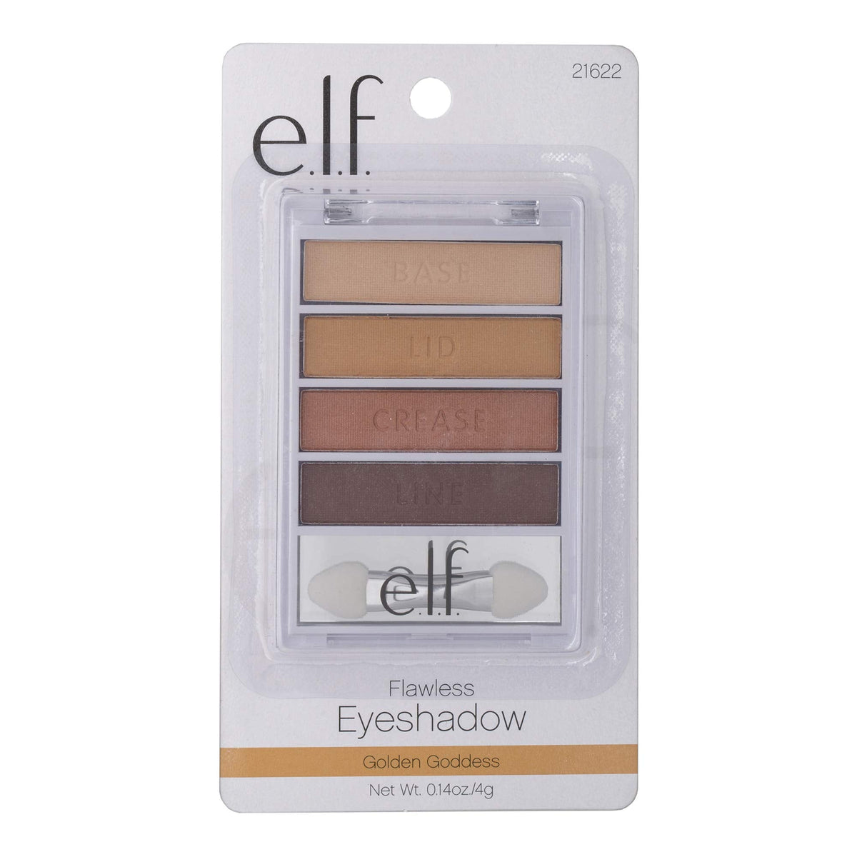 e.l.f. Flawless Eye Shadow, Golden Goddess, 0.21 Ounce Beauty & Personal Care e.l.f.