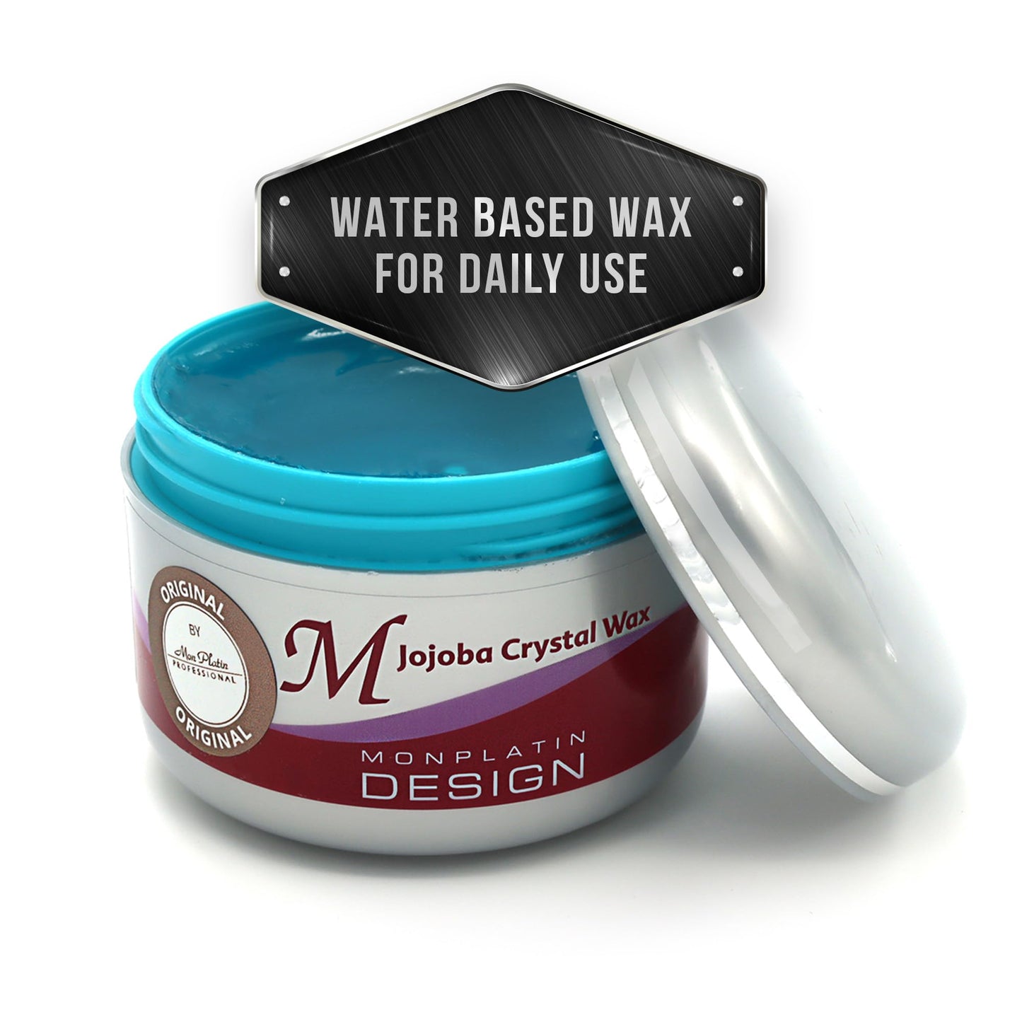 Mon Platin Professional Hair Styling Wax - Jojoba Crystal High Sheen, Strong Hold for Men & Women, Daily Use Hair Creme with Grapefruit Scent - 250 ml Beauty & Personal Care Mon Platin Professional