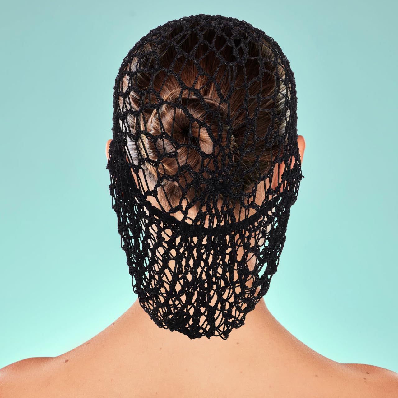 TOVINANNA Hair Net, Mesh Crochet Sleeping Cap for Women Soft Rayon Knit Snood Hat Hairnet for Long Hair Beauty and Personal Care TOVINANNA
