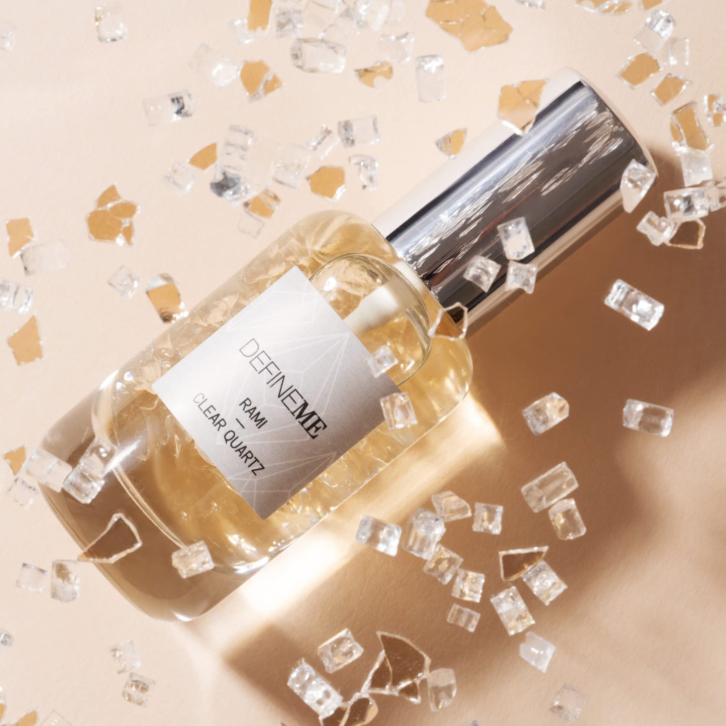 DefineMe Quartz Crystal Infused Natural Perfume Mist, Rami Scent, 0.95 FL OZ Beauty & Personal Care DefineMe