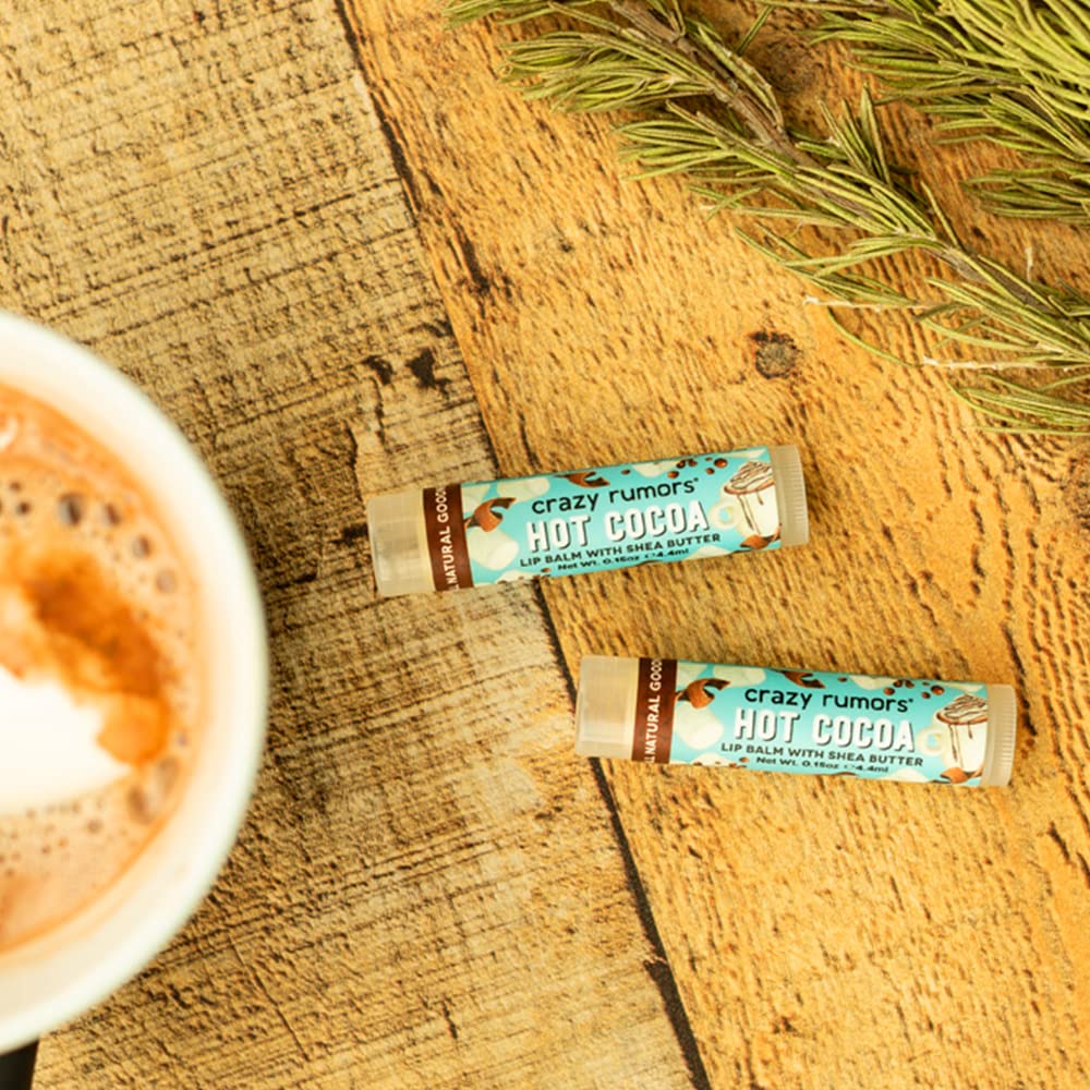 Hot Cocoa Lip Balm Crazy Rumors 0.15 oz Balm Beauty & Personal Care Crazy Rumors