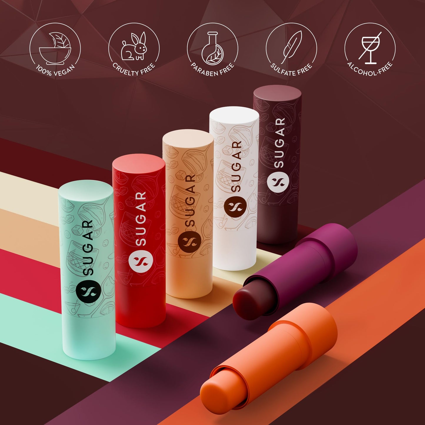 Sugar Tipsy Lips Moisturizing Balm (04 L.I.I.T) Beauty and Personal Care SUGAR Cosmetics