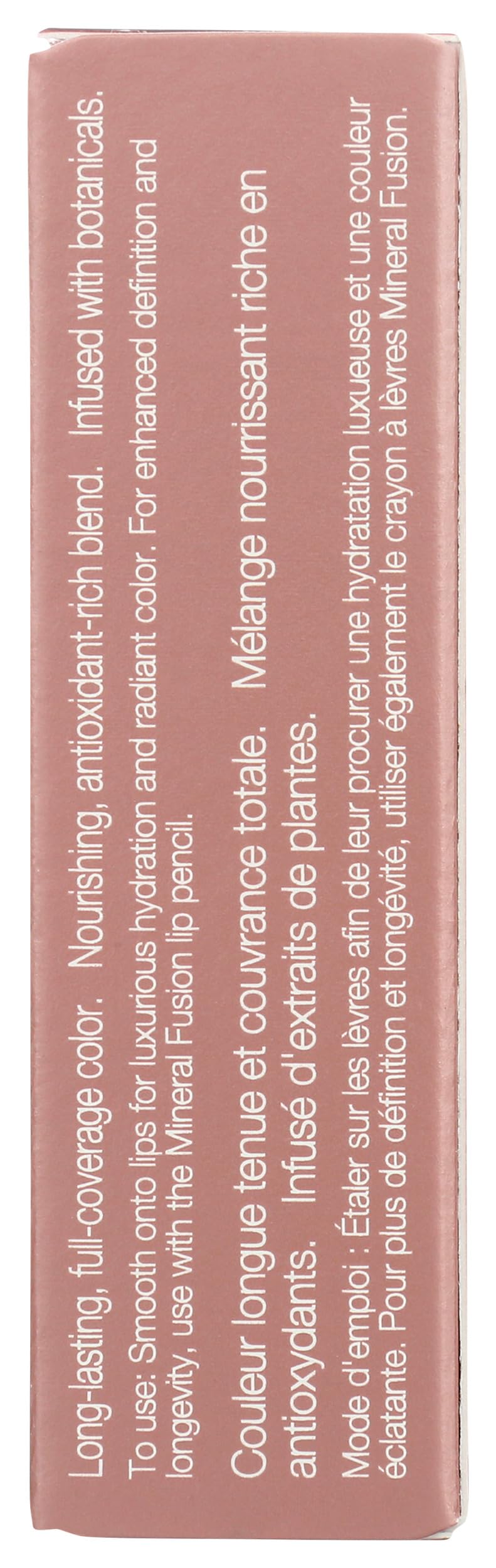 Velvet Finish Lipstick - Nude by Mineral Fusion for Women - 0.13 oz Lipstick Beauty & Personal Care Mineral Fusion
