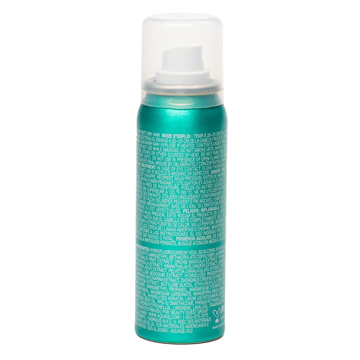 AQUAGE Spray Wax, Flexible Texturizing Spray, Travel Size, Strengthening and Protecting to Provide Workable Volume and Texture, 2 oz Beauty & Personal Care Aquage