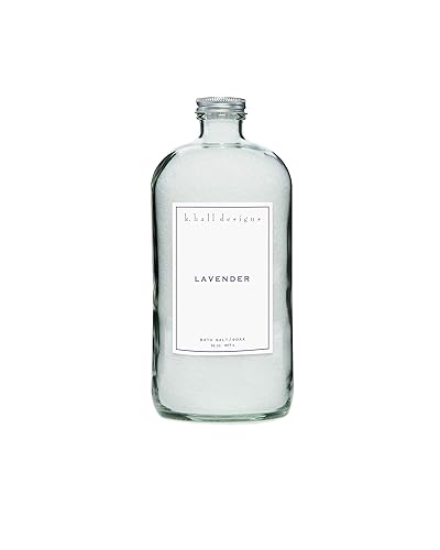 k. hall designs Lavender Bath Soak 32 oz. Beauty & Personal Care K. Hall Designs