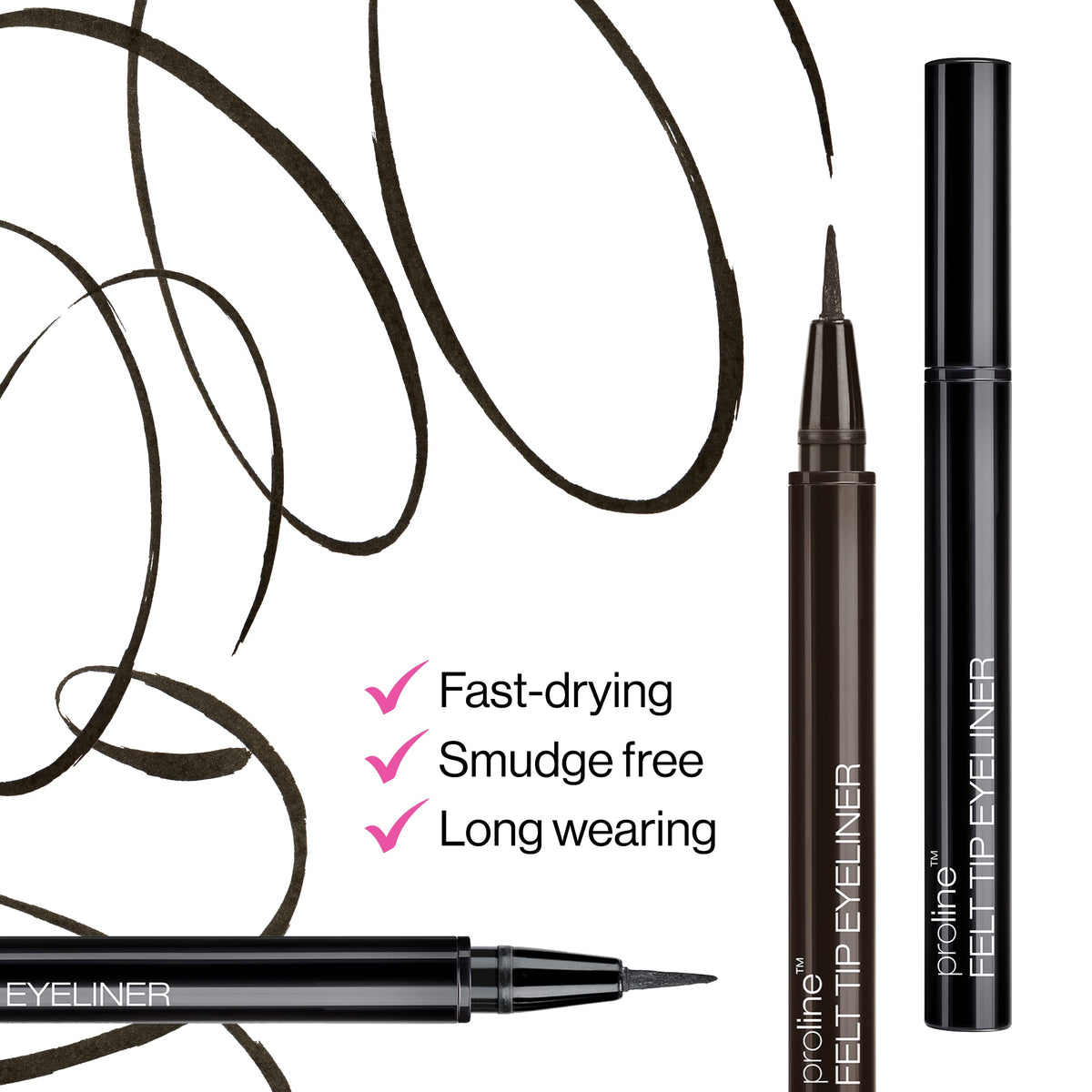 wet n wild Proline Felt Tip Eyeliner Dark Brown,.017z Beauty & Personal Care wet n wild