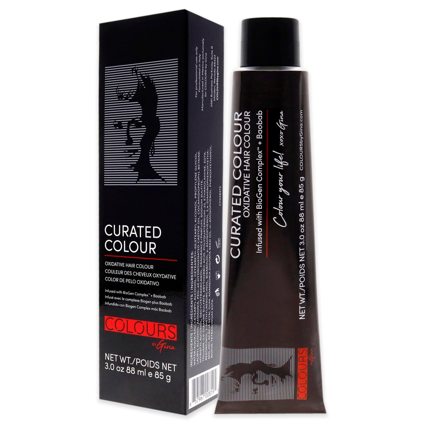 Colours By Gina Curated Colour - 9.1-9B Very Light Cool Blonde by Colours By Gina for Unisex - 3 oz Hair Color Beauty & Personal Care Colours By Gina