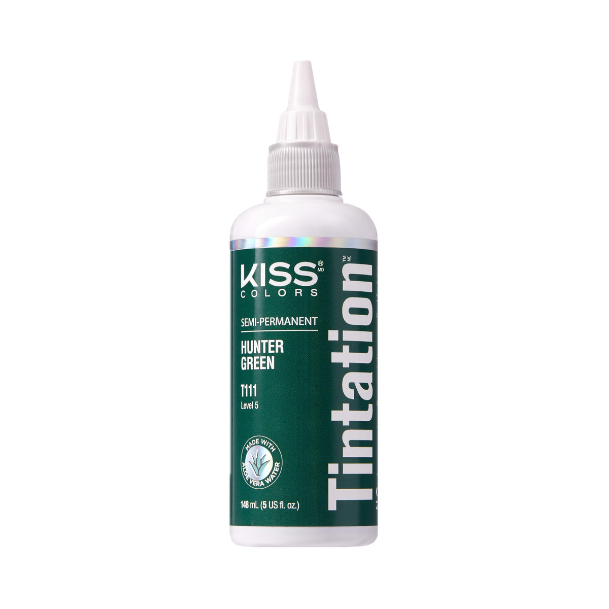 Red by Kiss Tintation Semi-Permanent Hair Color, Aloe Vera Water Based, Argan Oil, Olive Oil, Collagen & Keratin, Long-Lasting Color Dye (Hunter Beauty & Personal Care Red By Kiss