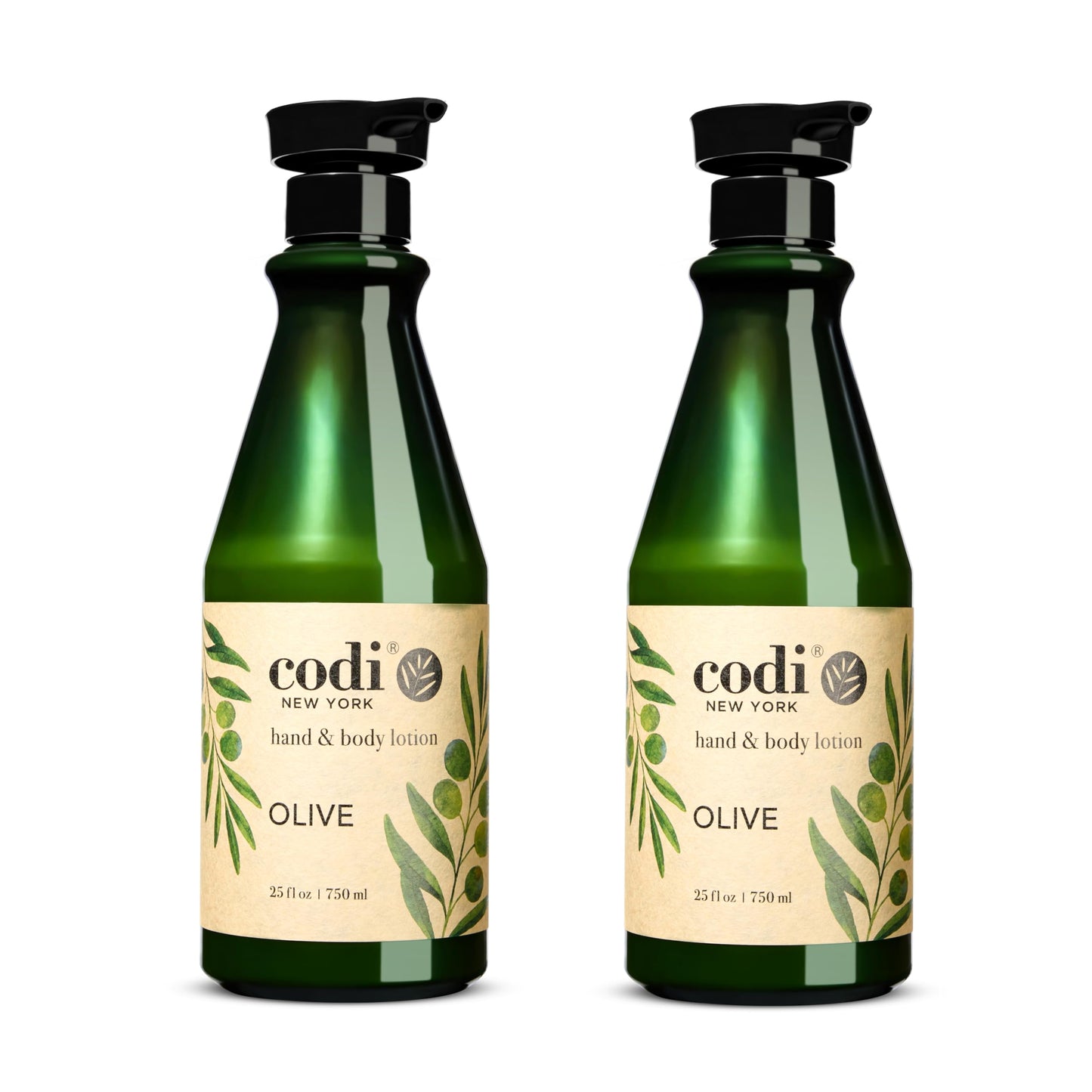 Codi N Codi Olive Hand and Body Lotion 25 fl. oz. / 750ml (Pack of 2) Beauty & Personal Care Codi N Codi