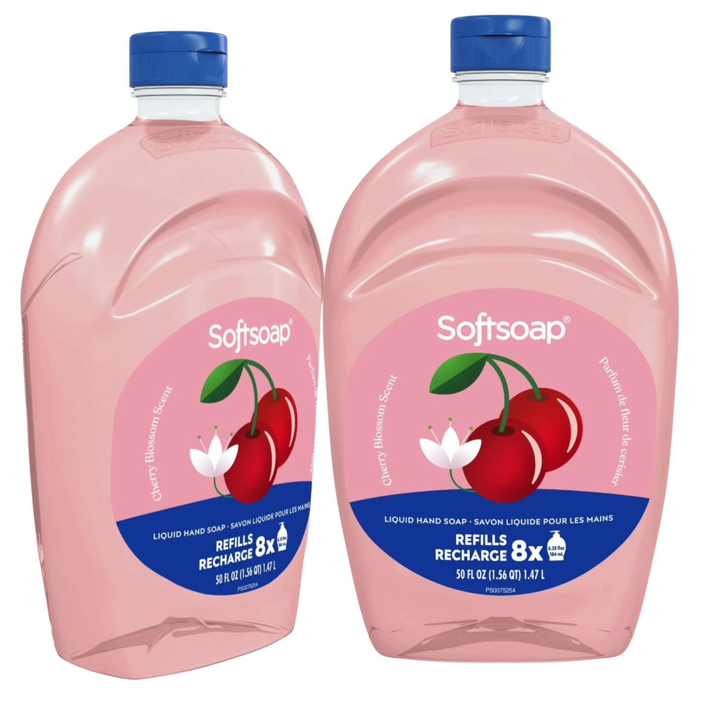 Softsoap Limited Edition Seasonal Scents | Extra Large Refill Bottles, 100 FL Oz Total, 2-50 Fl Oz Bottles for Refilling Liquid Hand Wash (Cherry Beauty & Personal Care Softsoap