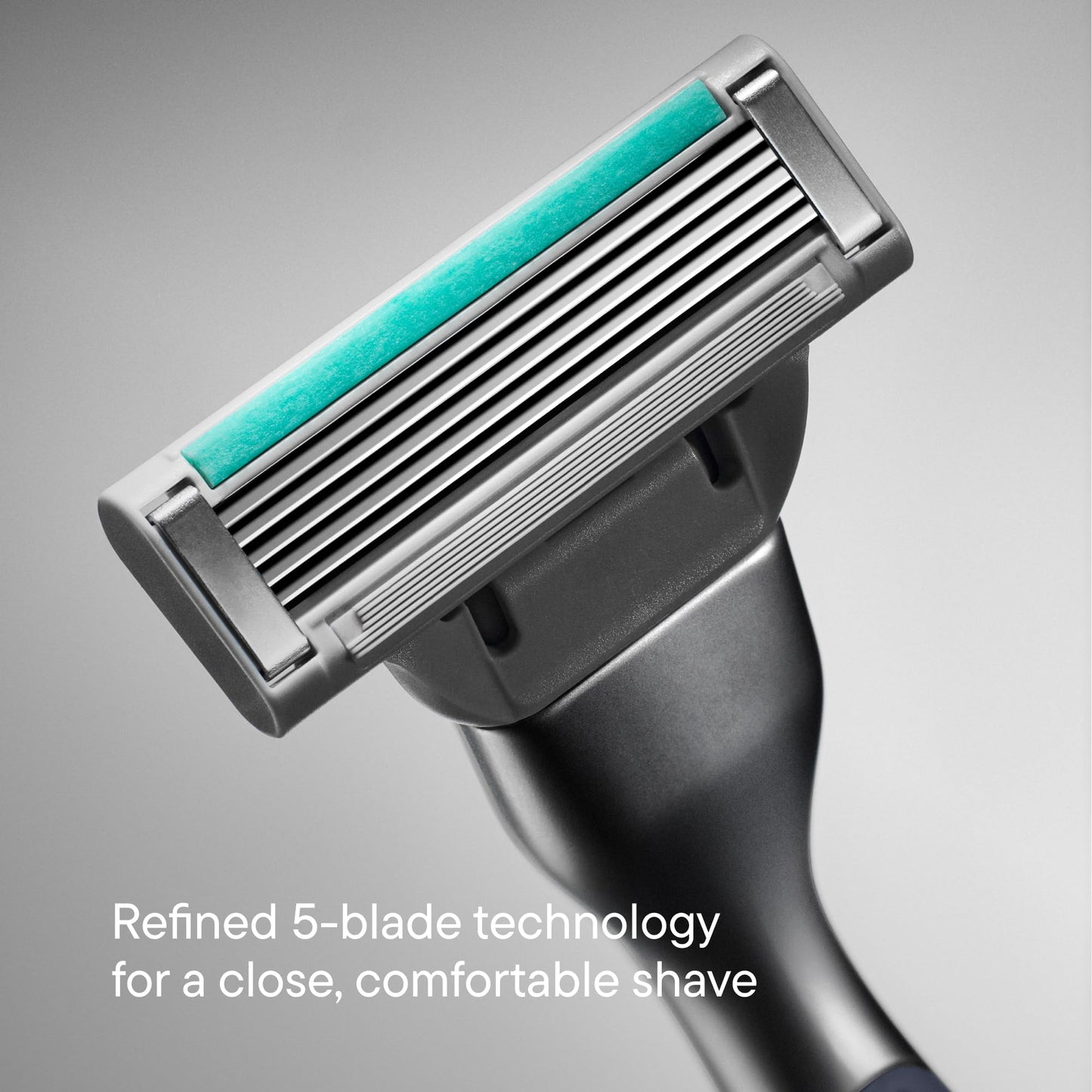 Harry's Plus Razor Refills - 4 Cartridges with Travel Blade Cover - Compact Cartridge Design for Precise Control - Shaving Kit for Men - Only Beauty and Personal Care Harry's