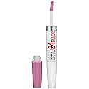 Maybelline SuperStay 24 2-Step Liquid Lipstick Makeup, Lasting Lilac, 1 kit Beauty & Personal Care MAYBELLINE