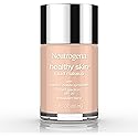 Neutrogena Healthy Skin Liquid Makeup Foundation, Broad Spectrum SPF 20 Sunscreen, Lightweight & Flawless Coverage Foundation with Antioxidant Vitamin Beauty & Personal Care Neutrogena