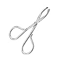 Revlon PerfecTweeze Scissor Tweezers, Slanted Tip, For Eyebrow Shaping and Hair Removal, Ergonomic Handle Design, Stainless Steel, 1 Count Beauty & Personal Care REVLON