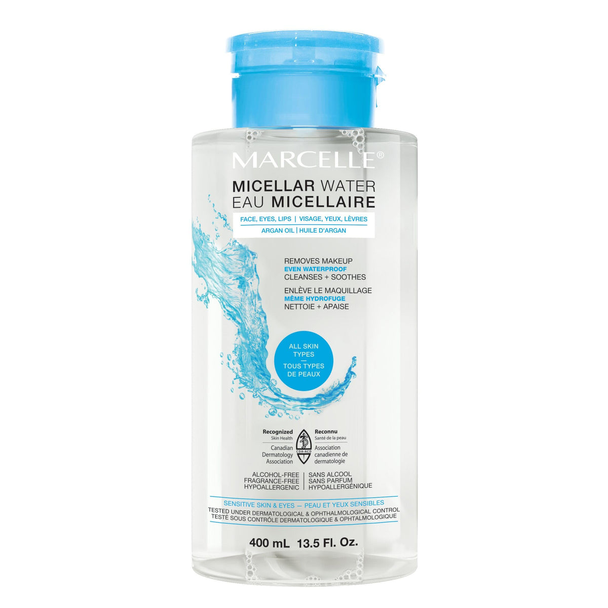 Marcelle Micellar Water, Makeup Remover, Dry Skin