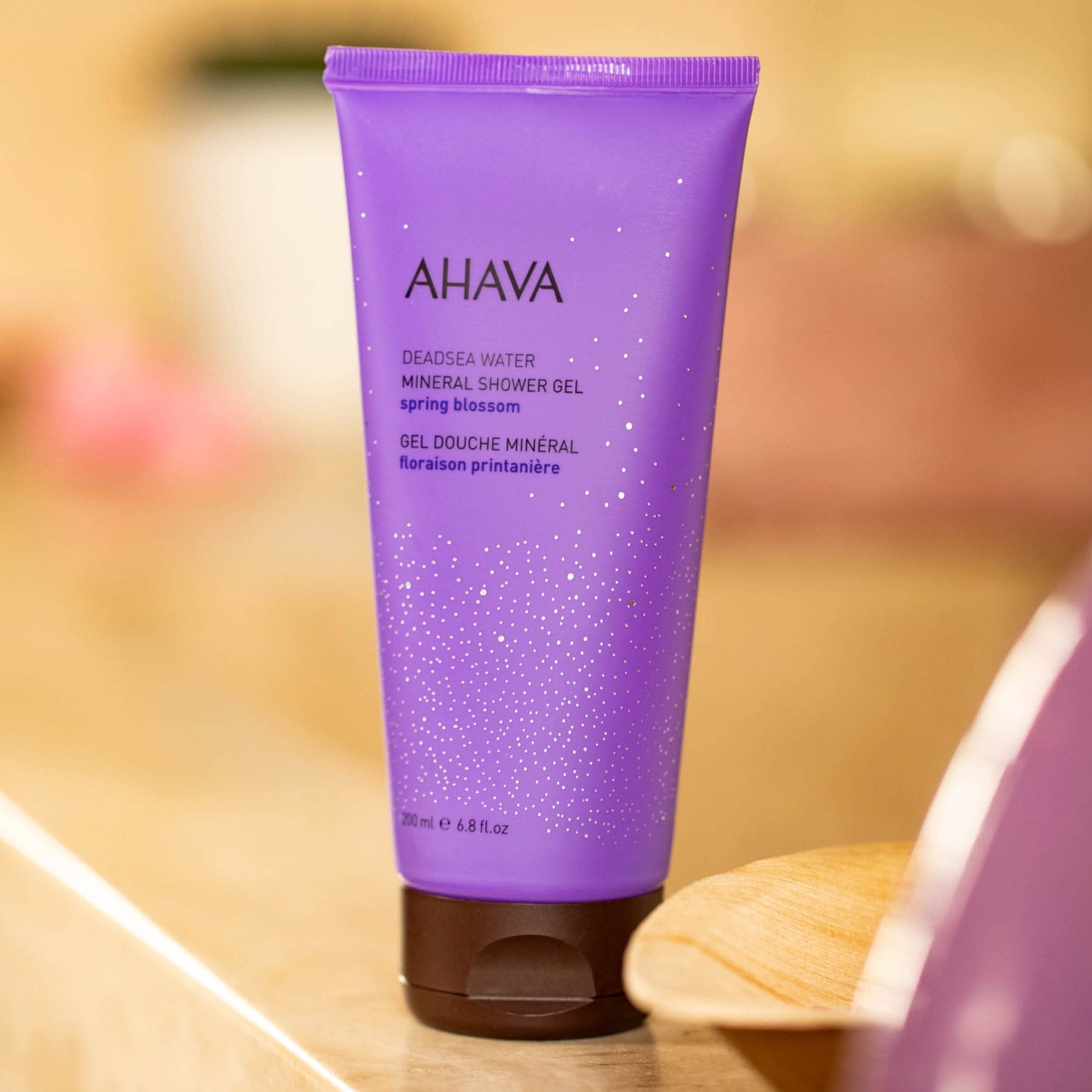 AHAVA Dead Sea Water Mineral Shower Gel, Spring Blossom - Refreshes & Relaxes, Washes Away Dirts & Impurities, Enriched with Exclusive Mineral Blend Beauty & Personal Care AHAVA