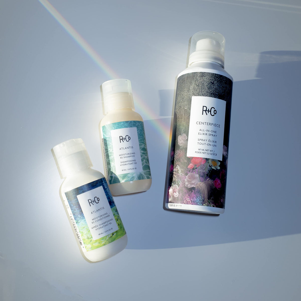 R+Co Atlantis Moisturizing B5 Conditioner| Nourishing + Tames Frizz + Intense Hydration | Vegan + Cruelty-Free | 2 Oz