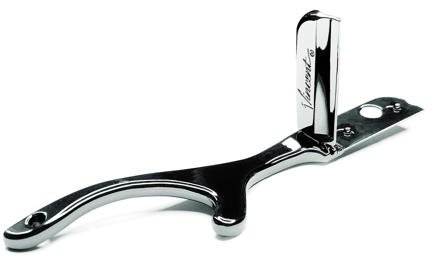 Vincent Weasel Razor in association with VanDaGoat (Silver-Left Handed) Beauty and Personal Care Vincent