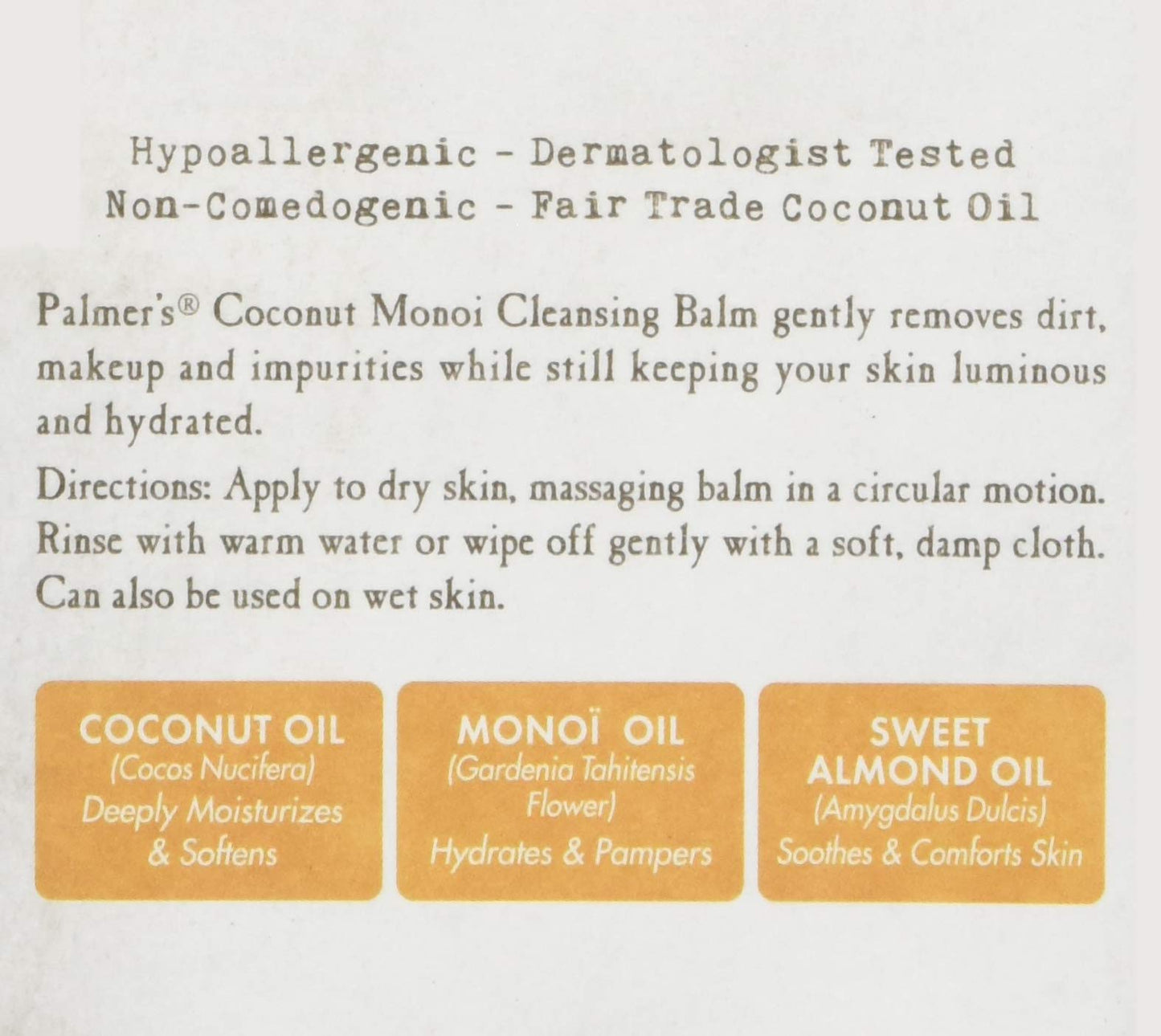 Palmer's Coconut Oil Cleansing Balm, 2.25 Ounce Beauty & Personal Care Palmer's