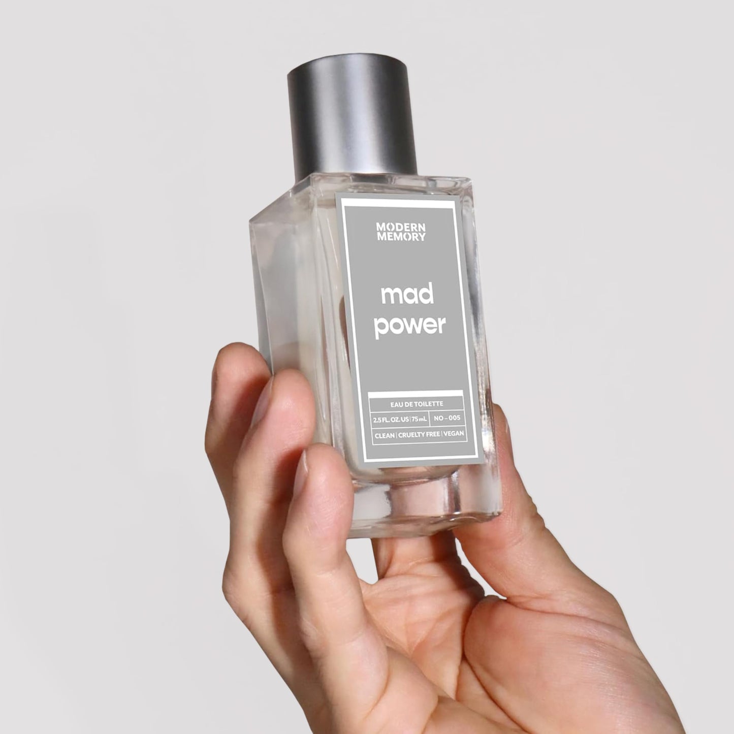 Modern Memory Mad Power Eau de Toilette for Men, 2.5 fl oz - Notes of Lemon, Black Pepper & Patchouli Beauty & Personal Care Modern Memory