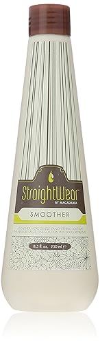 Macadamia Natural Oil Straightwear Smoother Straightening Solution Oil for Unisex - 8.5 oz Smoother Beauty & Personal Care Macadamia Natural Oil