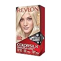 Revlon Permanent Hair Color, Permanent Hair Dye, Colorsilk with 100% Gray Coverage, Ammonia-Free, Keratin and Amino Acids, 05 Ultra Light Ash Blonde Beauty & Personal Care REVLON