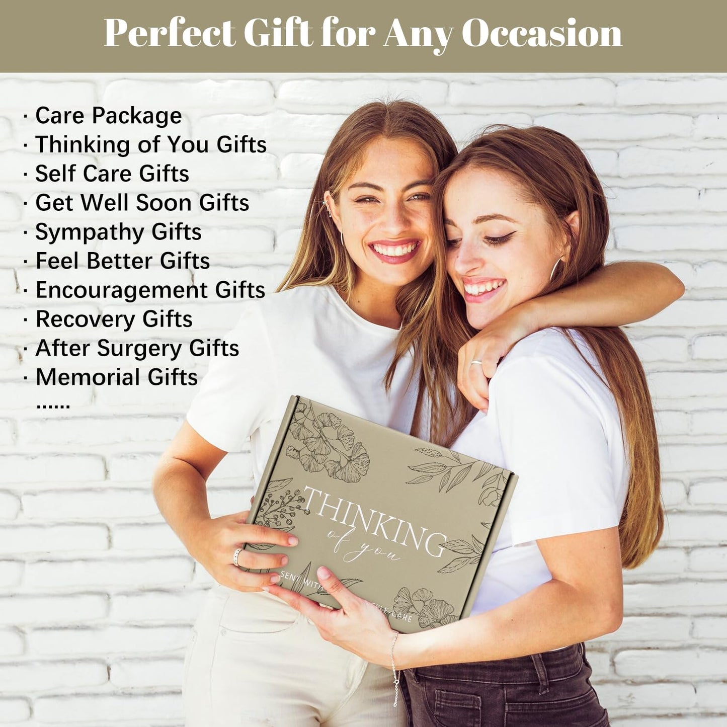 Thinking of You Care Package for Women - Get Well Soon GBasket for Sick Friend After Surgery Gifts Feel Better Gifts for Women, Sympathy Gift Baskets Beauty and Personal Care GiftPeak