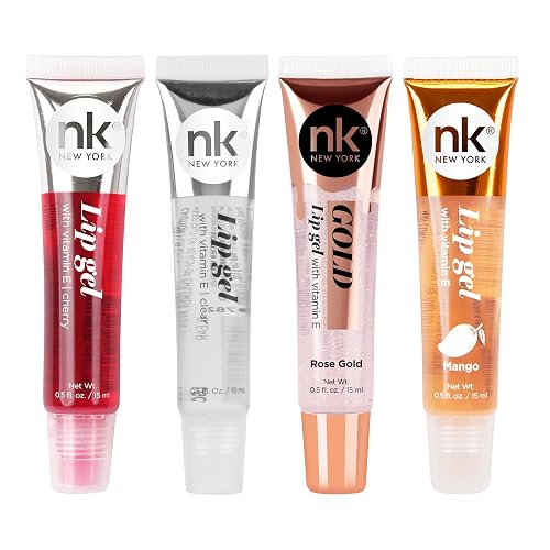 NICKA K NEW YORK Lip Gel, Hydrating, Lightweight, Glides on Effortlessly, Non Sticky Finish Lip Gel Colors Beauty & Personal Care NICKA K NEW YORK