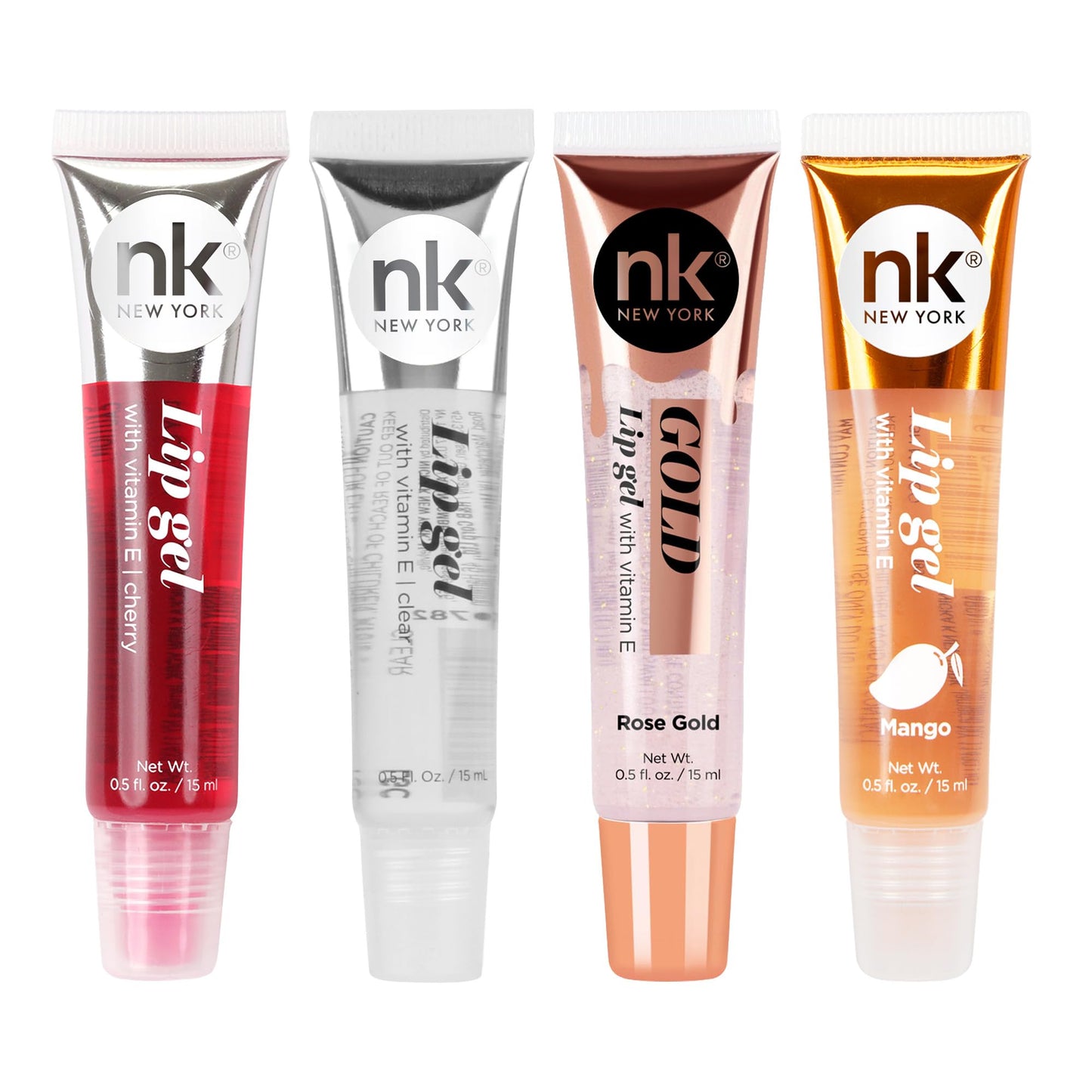 NICKA K NEW YORK Lip Gel, Hydrating, Lightweight, Glides on Effortlessly, Non Sticky Finish Lip Gel Colors Beauty & Personal Care NICKA K NEW YORK