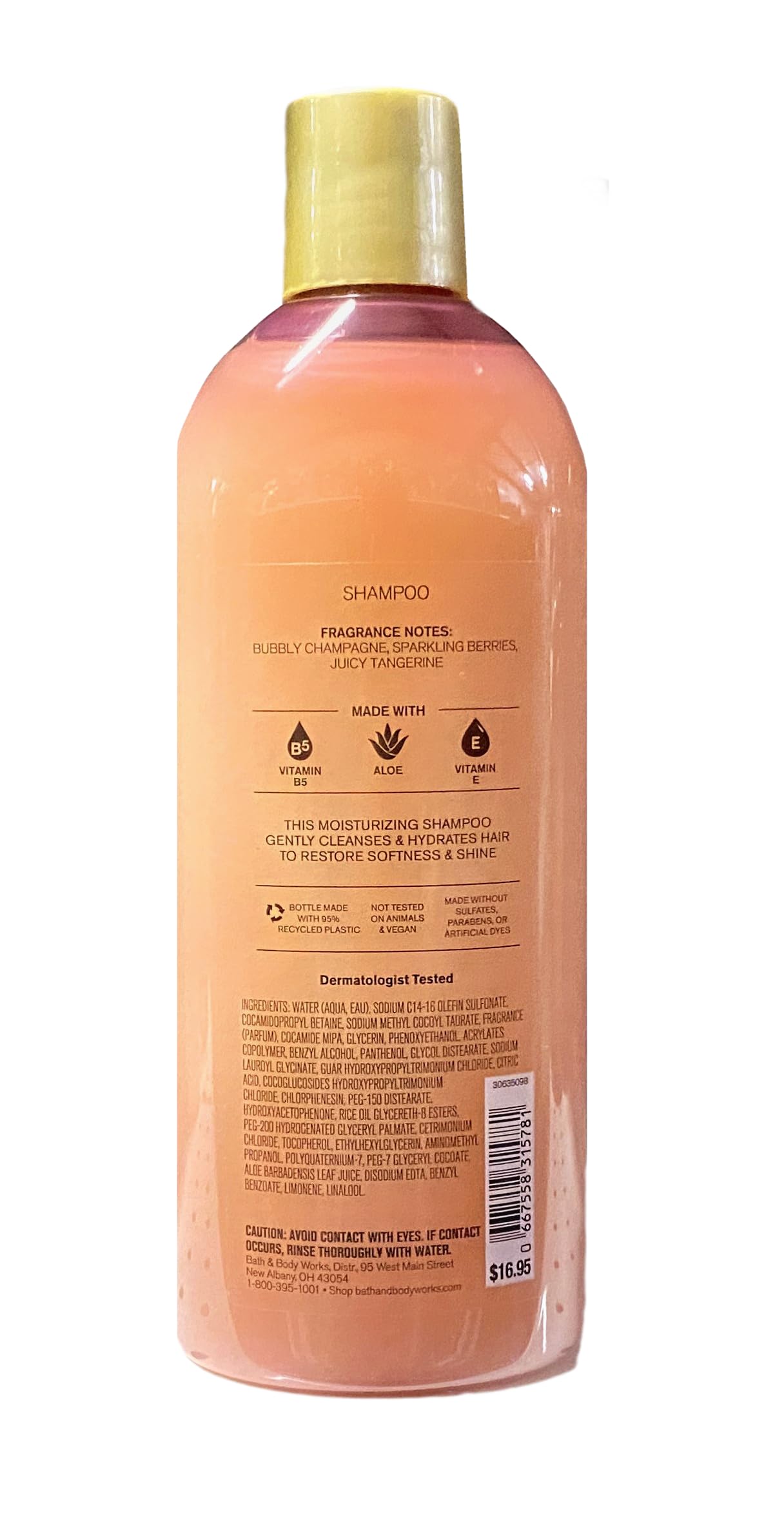 Bath & Body Works Champagne Toast - Shampoo and Conditioner with a Natural Oats Sample Soap Beauty & Personal Care Bath & Body Works