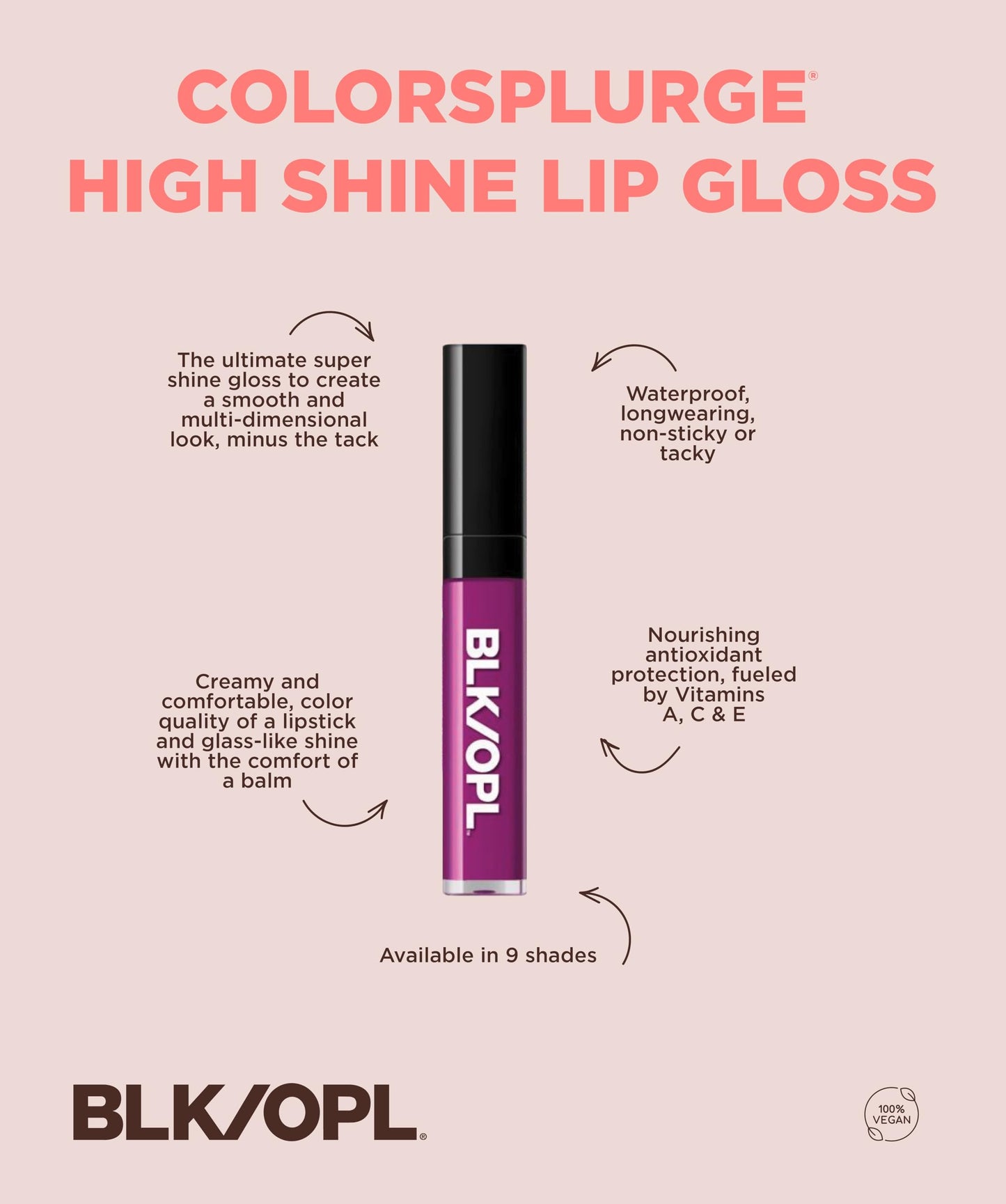 Black Opal LIP GLOSS DYNAMO Beauty & Personal Care Black Opal