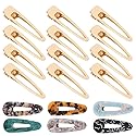 Gukasxi 30pcs Gold Alligator Hair Clips Barrettes Metal Hollow Hair Clip for Silicone Mold Making Pearl Acrylic Resin Hair Pin Hairbow Hairpins Beauty & Personal Care Gukasxi