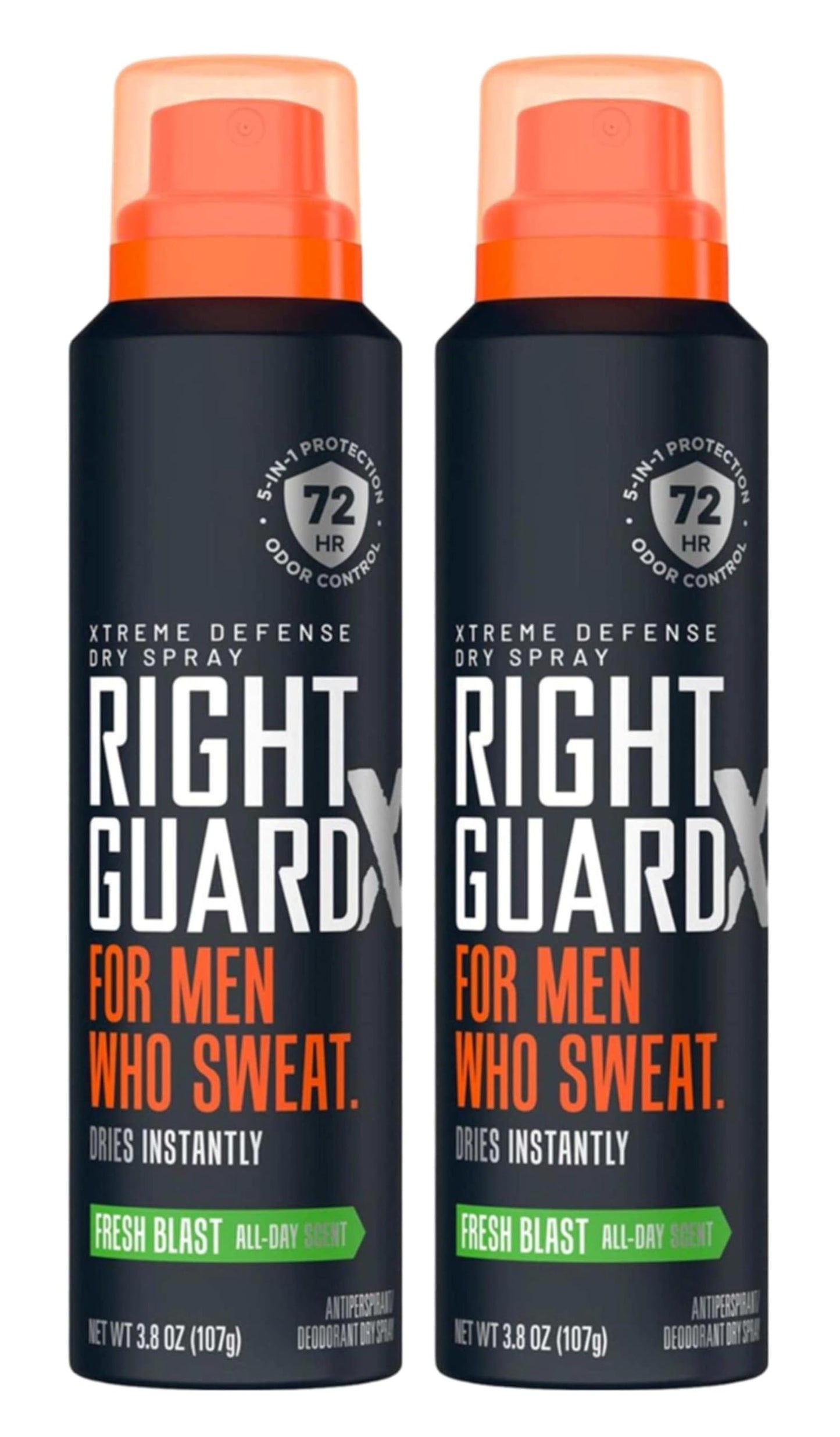 Right Guard Xtreme Defense Dry Spray Fresh Blast 3.8 Ounce Men (Pack of 2) Beauty and Personal Care Right Guard