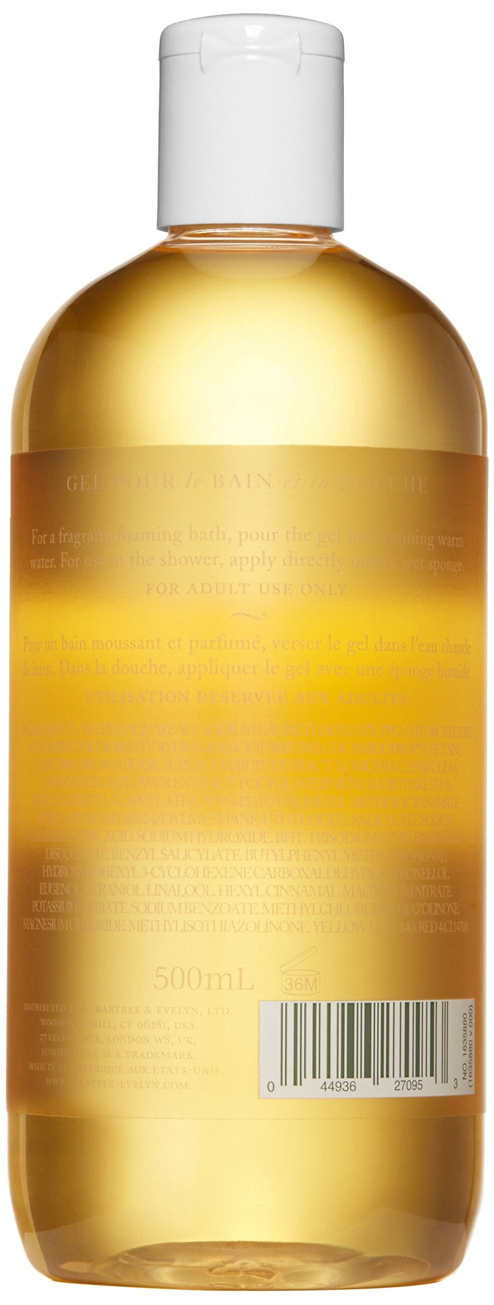 Crabtree & Evelyn Bath and Shower Gel, Summer Hill, 16.9 Fl Oz Beauty & Personal Care Crabtree & Evelyn