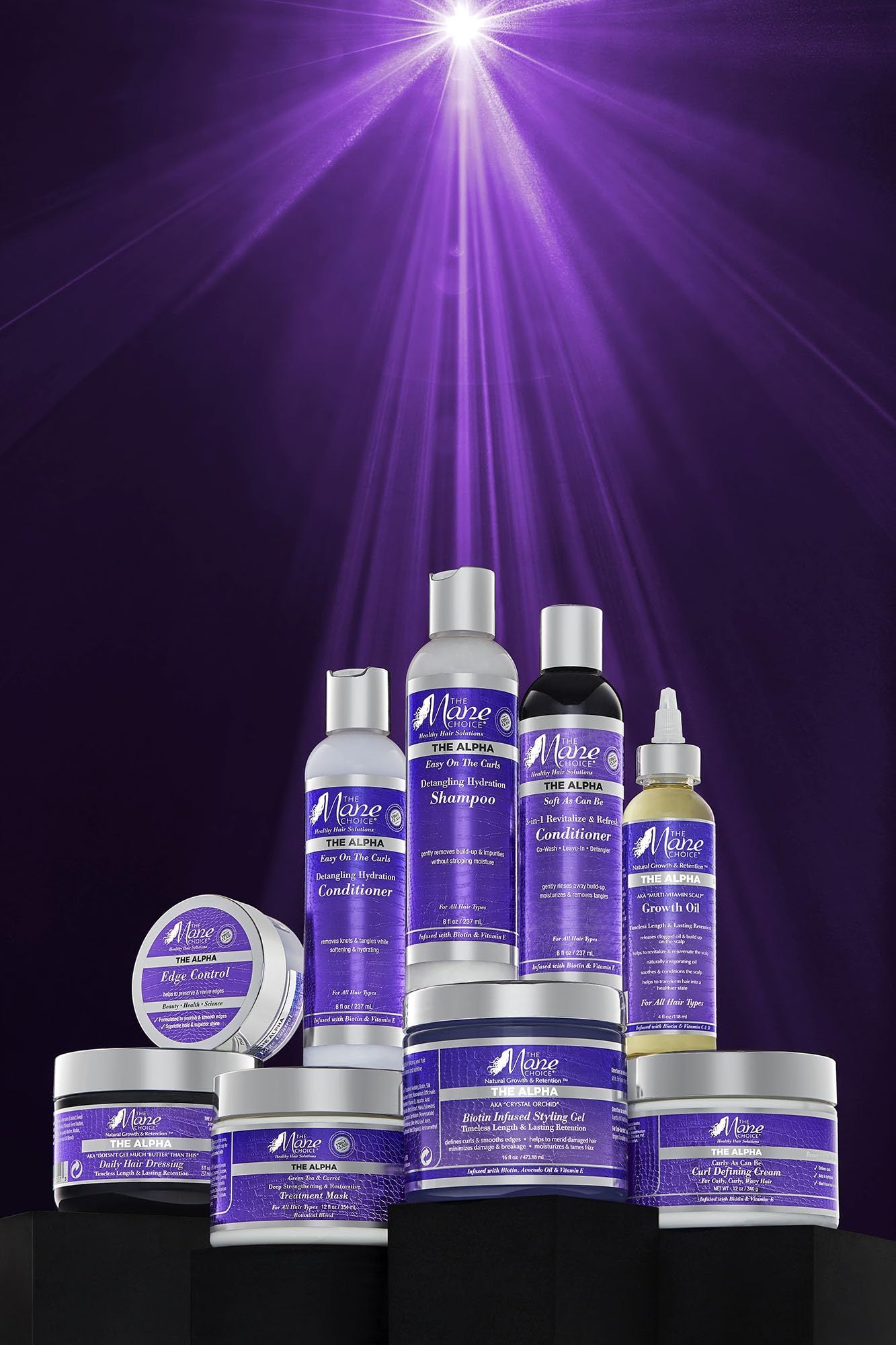 The Mane Choice The Alpha Curly As Can Be Curl Defining Cream,12 Oz, Defines, Hydrates & Smooths Frizz, Curl Cream For Coily, Wavy & Curly Hair Beauty & Personal Care The Mane Choice