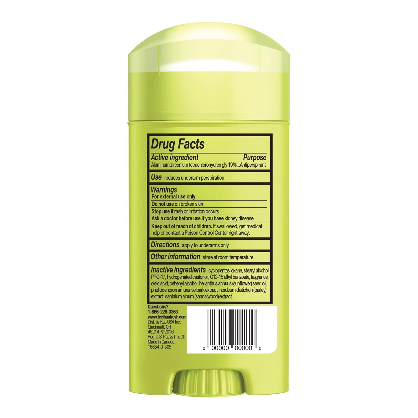 Ban Anti-Perspirant Deodorant Invisible Solid Powder Fresh 2.60 oz (Pack of 4) Beauty and Personal Care Ban