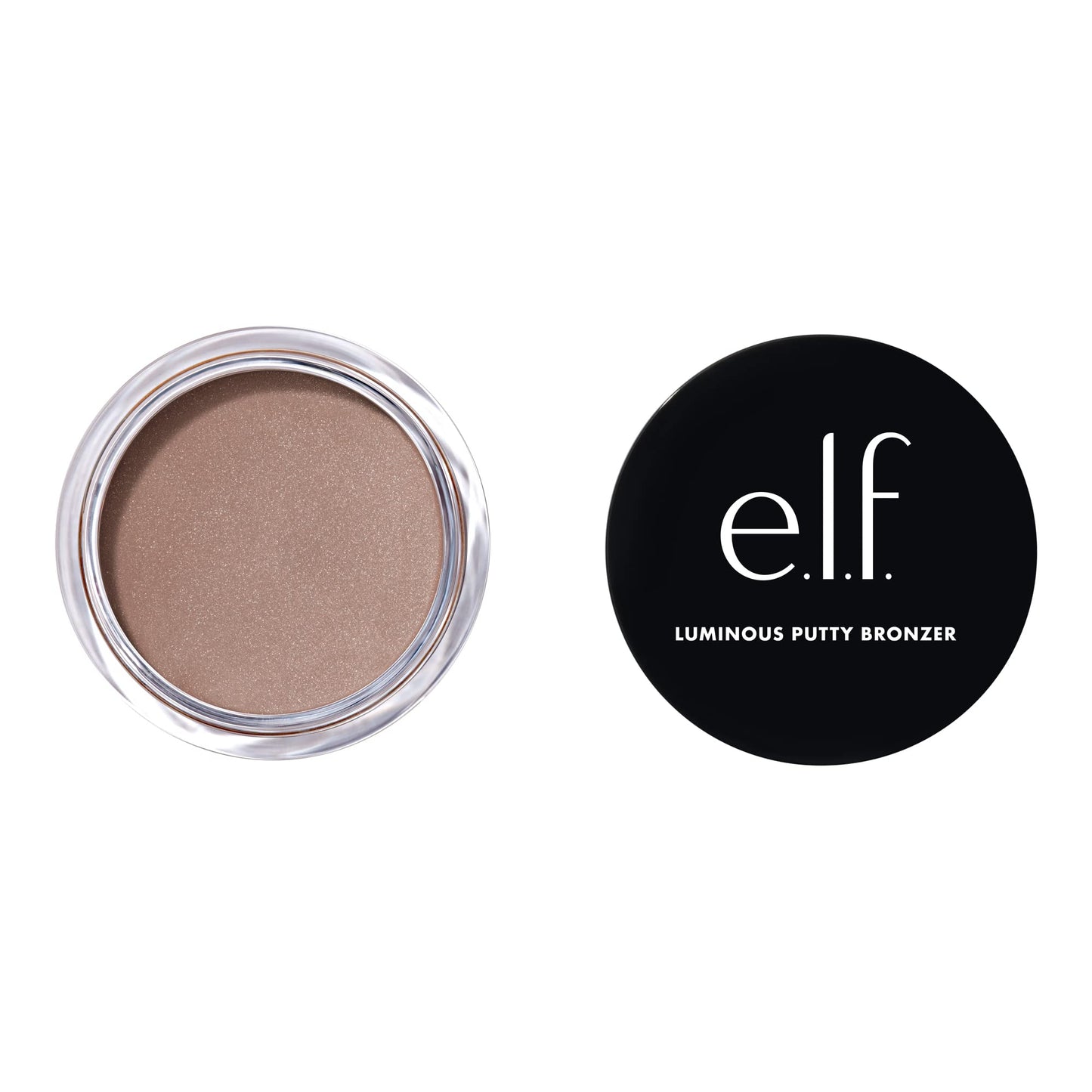 e.l.f. Luminous Putty Bronzer, Lightweight Putty-to-Powder Bronzer For A Radiant, Glowing Finish, Highly Pigmented, Vegan & Cruelty-Free, Vacay Mood Beauty & Personal Care e.l.f.