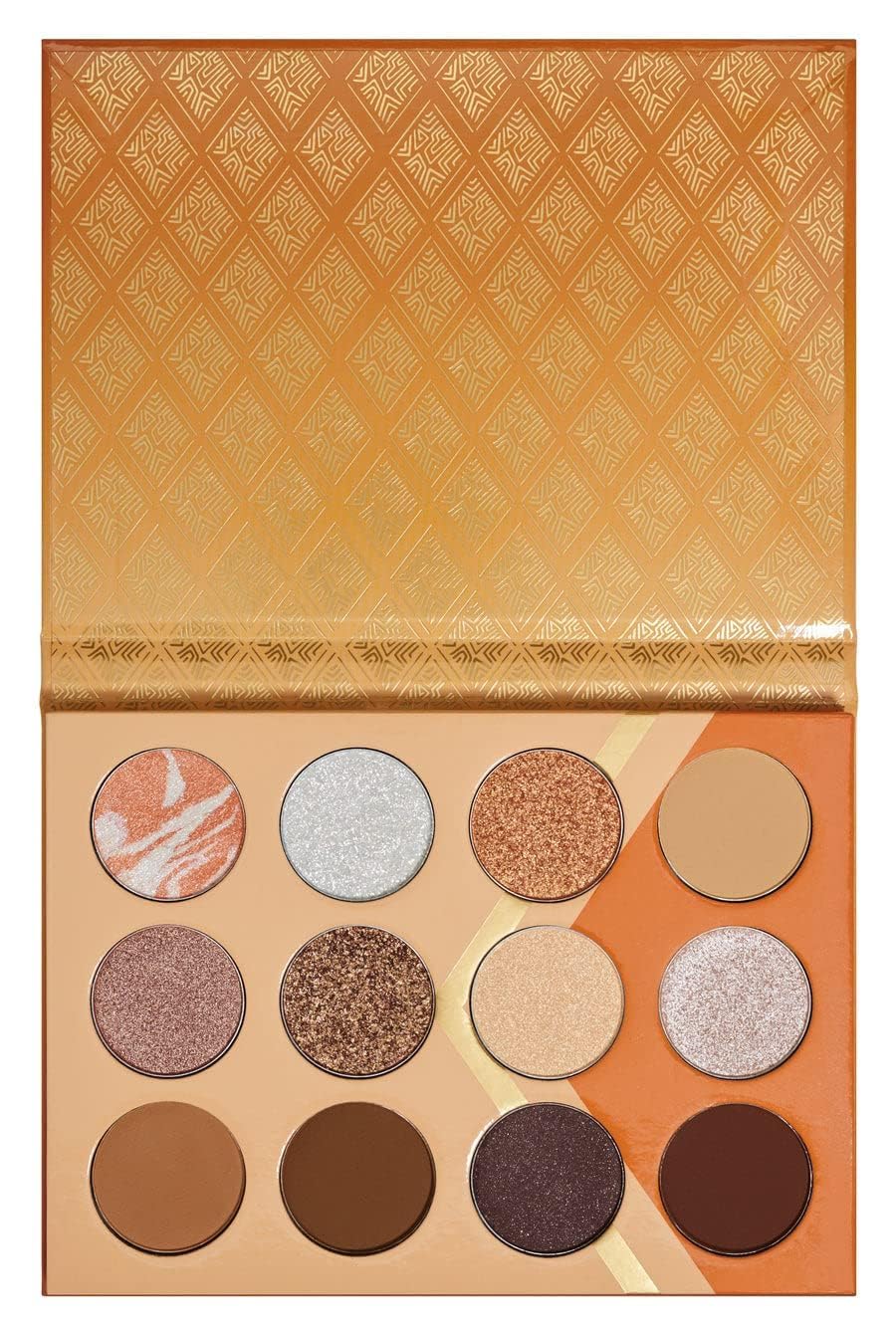 Juvia's Place Nubian Earth Palette - Browns, and Tans - Matte and Shimmer Pressed Pigments - Flattering for All Skin Tones - Shine Brown, White, Brown Beauty & Personal Care Juvia's Place