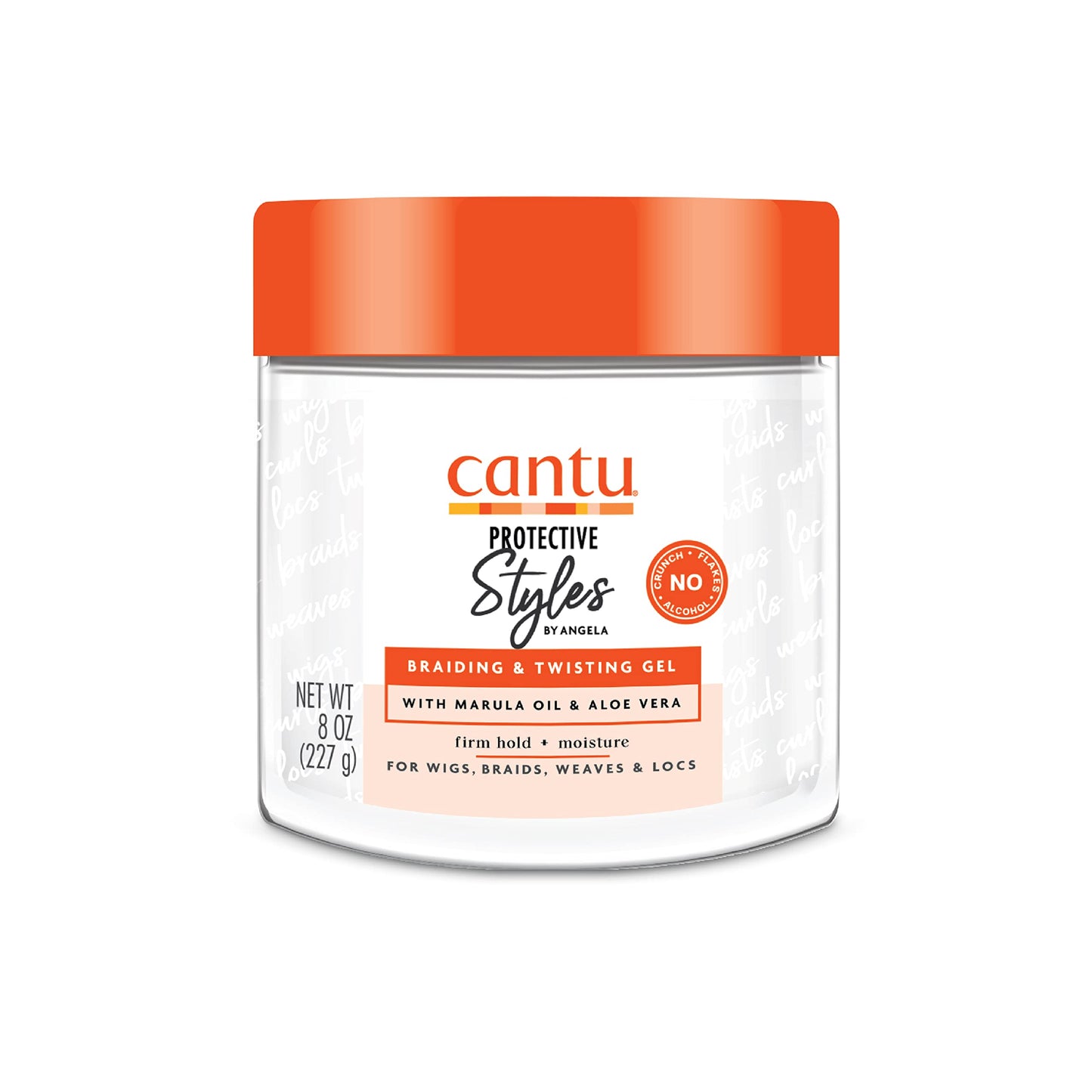 Cantu Protective Styles by Angela Braiding & Twisting Gel with Marula Oil & Aloe Vera, 8 Ounce Beauty & Personal Care Cantu