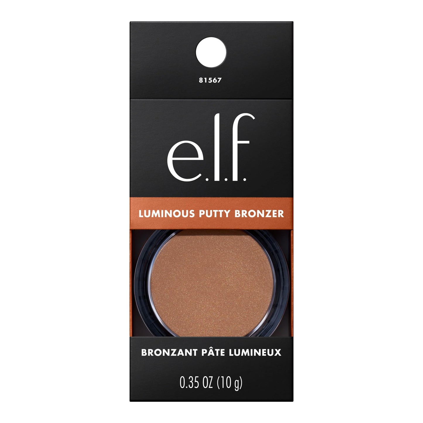 e.l.f. Luminous Putty Bronzer, Lightweight Putty-to-Powder Bronzer For A Radiant, Glowing Finish, Highly Pigmented, Vegan , Summer Beauty & Personal Care e.l.f.