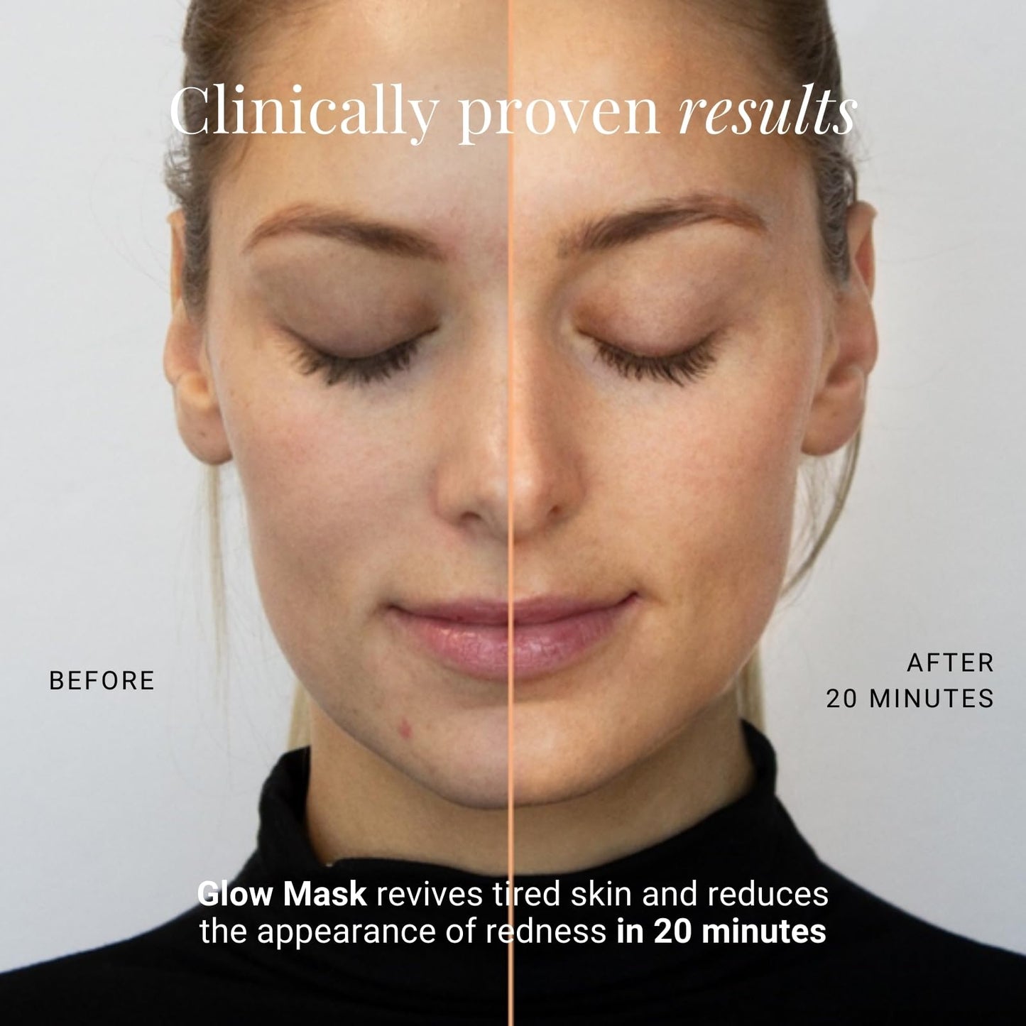 G.M. COLLIN Glow Mask | Revitalizing Face Mask Infused With Vitamins & Camu Camu Extract | Reduces the Appearance of Redness Beauty & Personal Care G.M. COLLIN