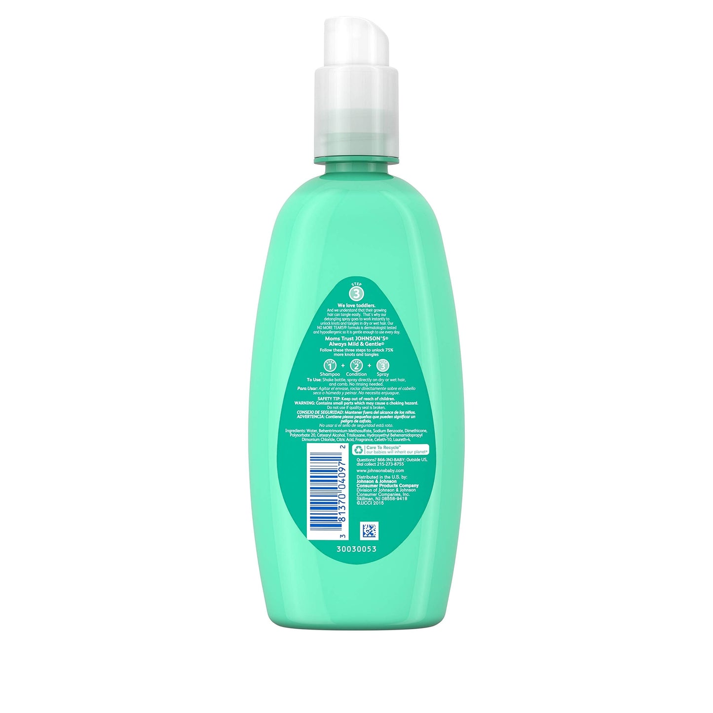 Johnson's No More Tangles Spray Detangler, 10 Ounce (Pack of 2) Beauty & Personal Care Johnson's Baby