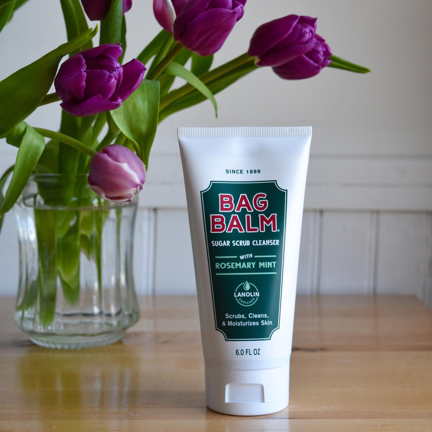 Bag Balm Vermont's Original Moisturizing Body Wash (6 Fl Oz (Pack of 2), Sugar Scrub) Beauty & Personal Care Bag Balm