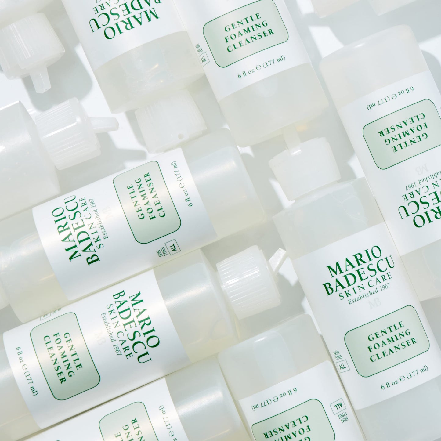 Mario Badescu Gentle Foaming Facial Cleanser, Deep Cleansing and Hydrating Face Wash for All Skin Types with Aloe Vera, Fermented Black Tea Beauty & Personal Care Mario Badescu