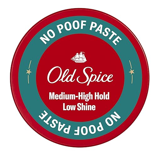 Old Spice No-Poof Paste, Hair Styling Paste for Men, Medium-High Hold, Low Shine, 2.22 Oz Beauty & Personal Care Old Spice